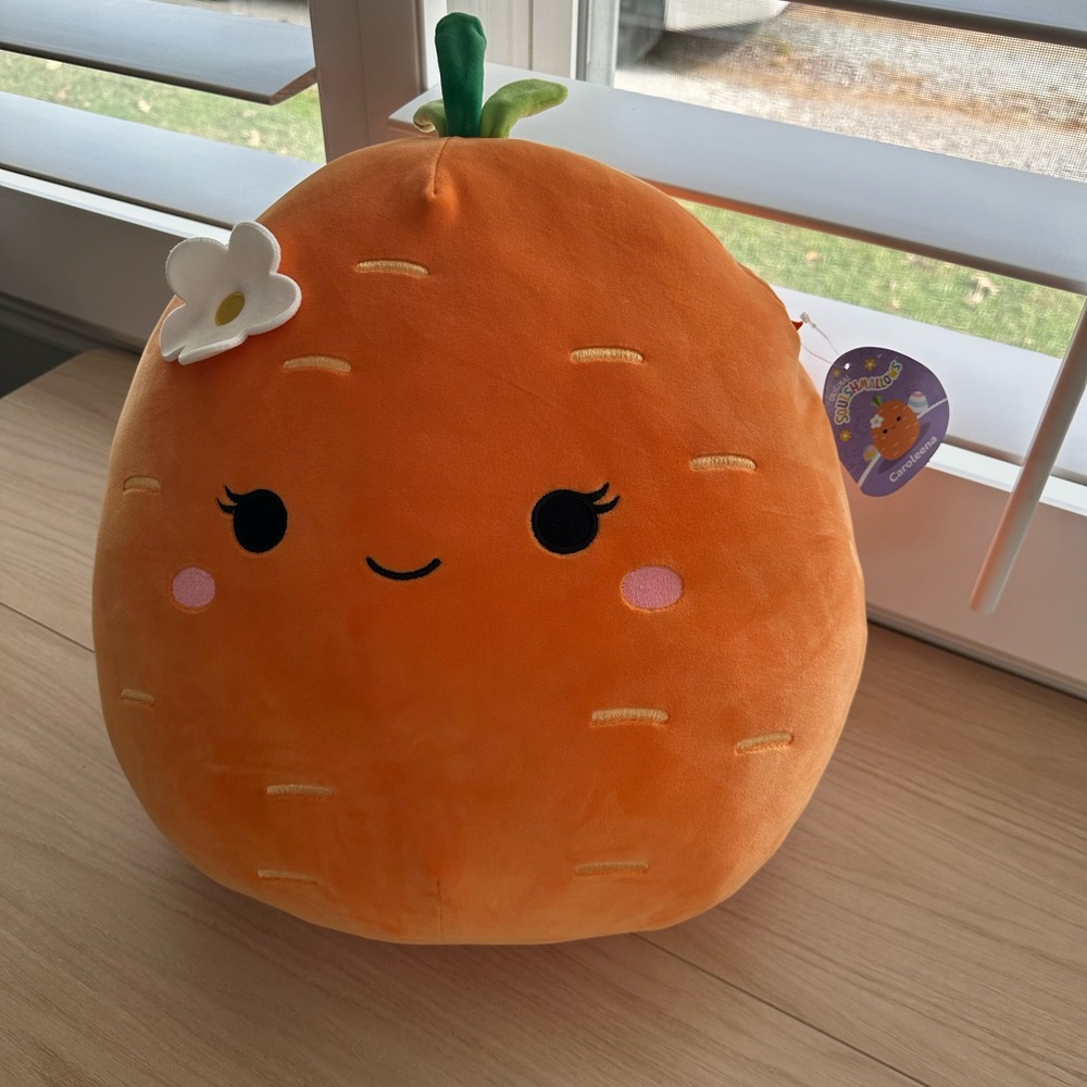 Squishmallows Orange Carrot Caroleena
